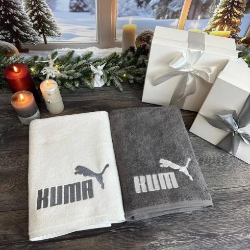 Рушник "Kum або Kuma", розмір 50*90 см, щільність 500 г/м2