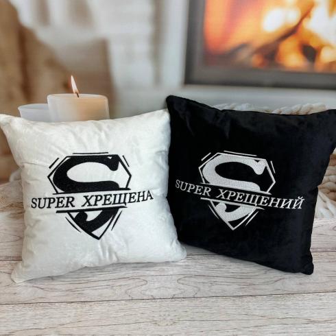 Подушка "Super хрещеним"