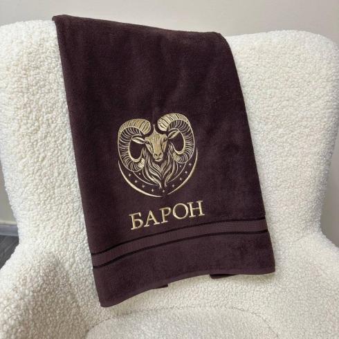 Рушник "Барон", розмір 70*140 см, щільність 400 г/м2