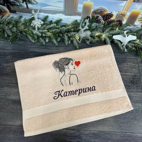 Рушник "Катерина", розмір 70*140 см, щільність 500 г/м2