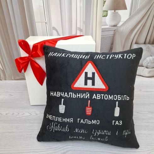 Подушка "Найкращий інструктор"